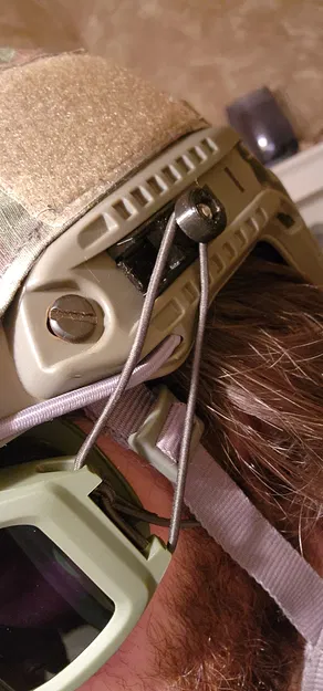 Giá Gắn Kính Mũ Bảo Hiểm Airsoft FAST - Image 1