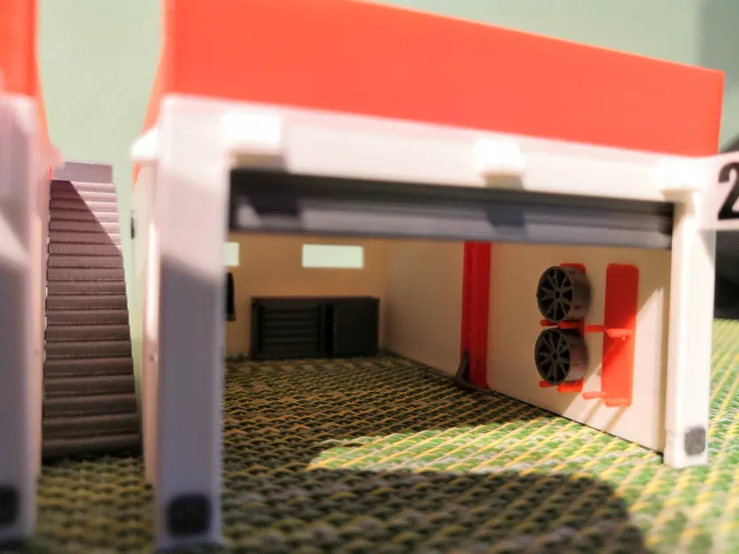 Garaz Đua Turbo Racing Tỷ Lệ 1/76 - Image 2