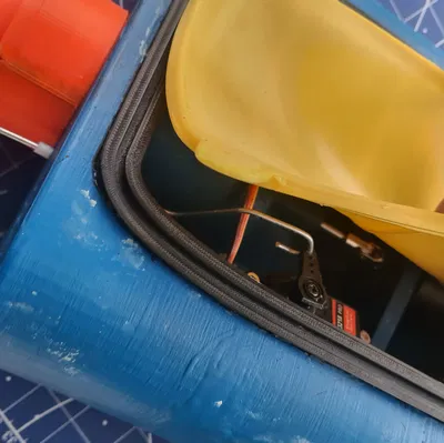 Nắp Hộp Tupperware Cho Thuyền RC Phản Lực Bashtech