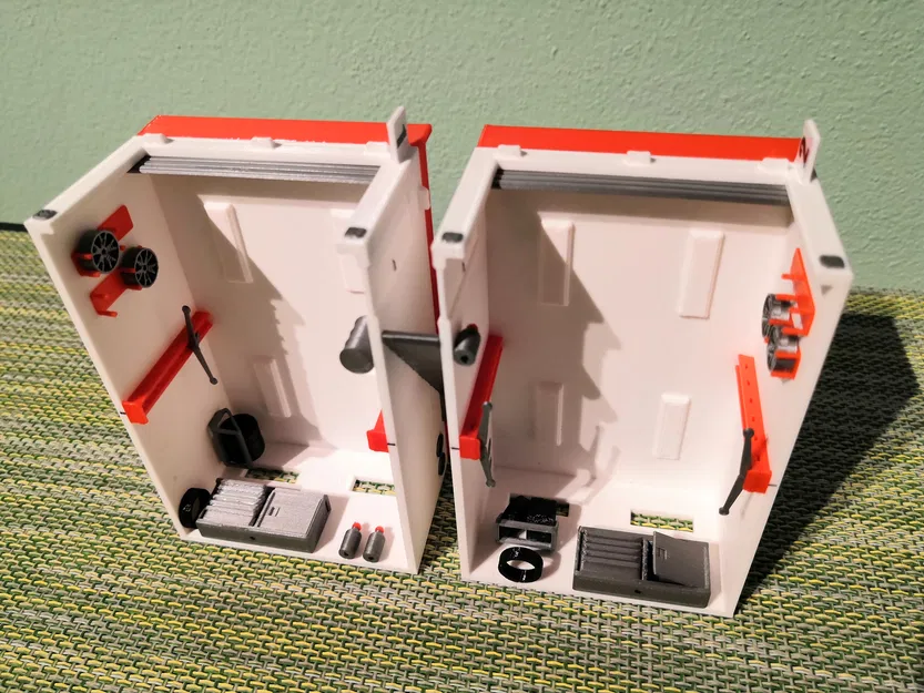 Garaz Đua Turbo Racing Tỷ Lệ 1/76 - Image 4