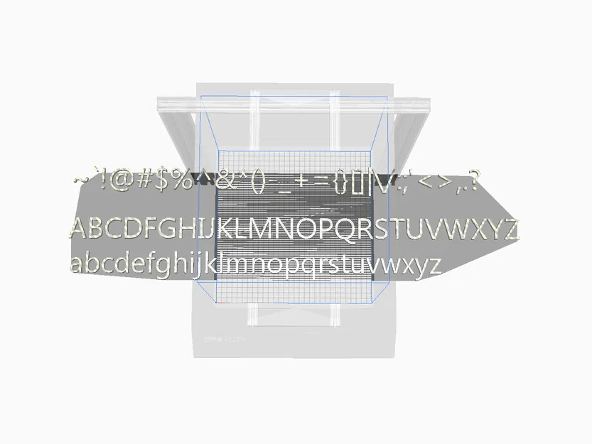 Bộ Chữ Cái và Ký Tự 3D Đầy Đủ Font Gadugi - Image 1