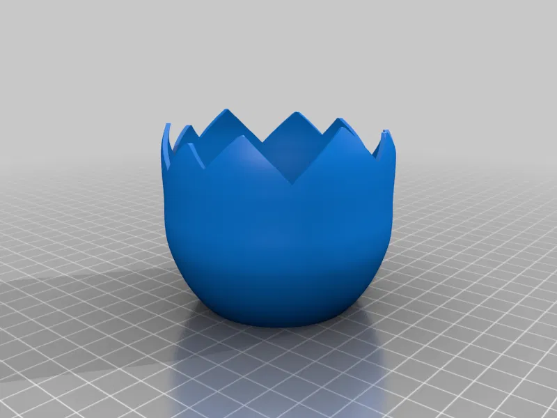 Chậu Trồng Cây Nhỏ Hình Trứng Bộ Xương - Image 5