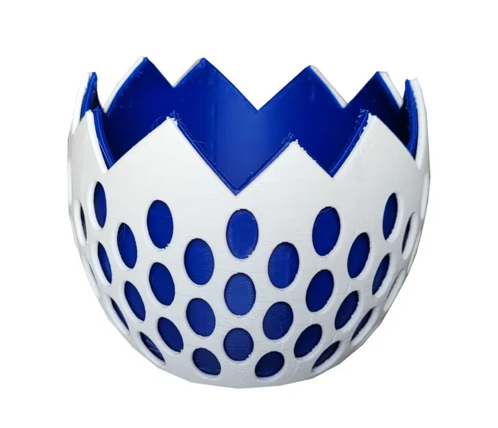 Chậu Trồng Cây Nhỏ Hình Trứng Bộ Xương - Image 6