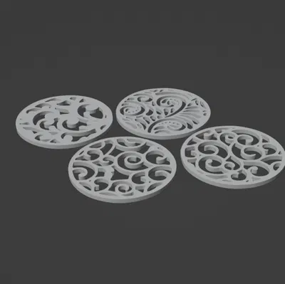 Lót ly hình sóng (Wavey coasters)