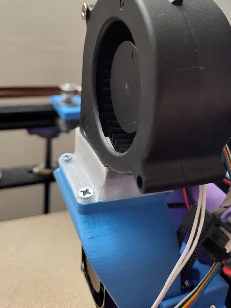 Bộ Chuyển Đổi Quạt Thổi 7530 Sang Quạt Hướng Trục 40mm - Image 1