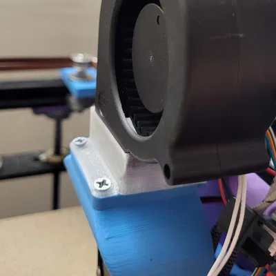 Bộ Chuyển Đổi Quạt Thổi 7530 Sang Quạt Hướng Trục 40mm