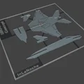 MIG-41 Concept - Mô hình thẻ máy bay chiến đấu ý tưởng - Thumbnail 3