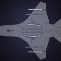 MIG-41 Concept - Mô hình thẻ máy bay chiến đấu ý tưởng - Thumbnail 4