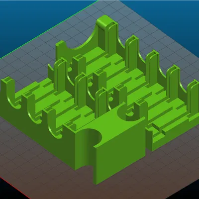 Star Wars Outer Rim - Khay Đỡ Nhân Vật Chia Đôi