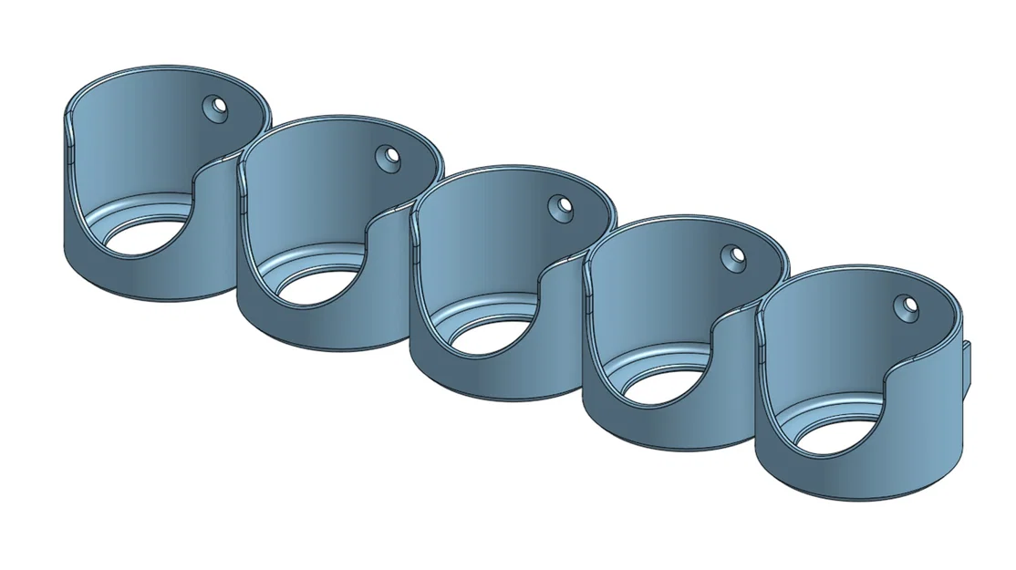 Kệ Gia Vị 5 Ngăn Gắn Cửa Tủ - Image 1