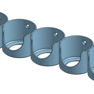 Kệ Gia Vị 5 Ngăn Gắn Cửa Tủ