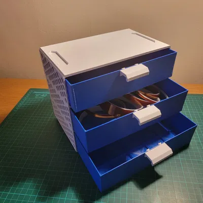 Hệ Thống Ngăn Kéo Modun Gridfinity 6U