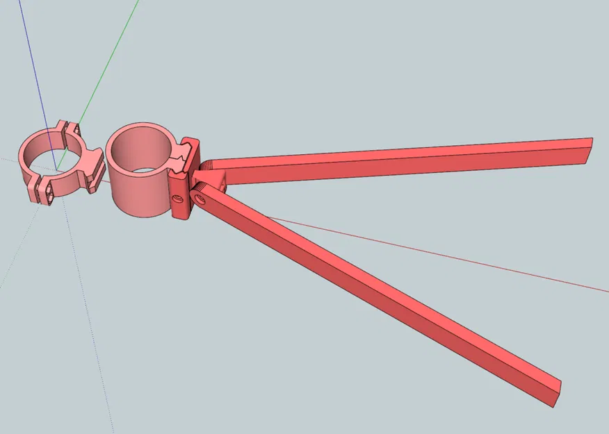 Đế Picatinny trên ống giảm thanh Hatsan MOD 25 Super Tactical để gắn bipod - Image 1