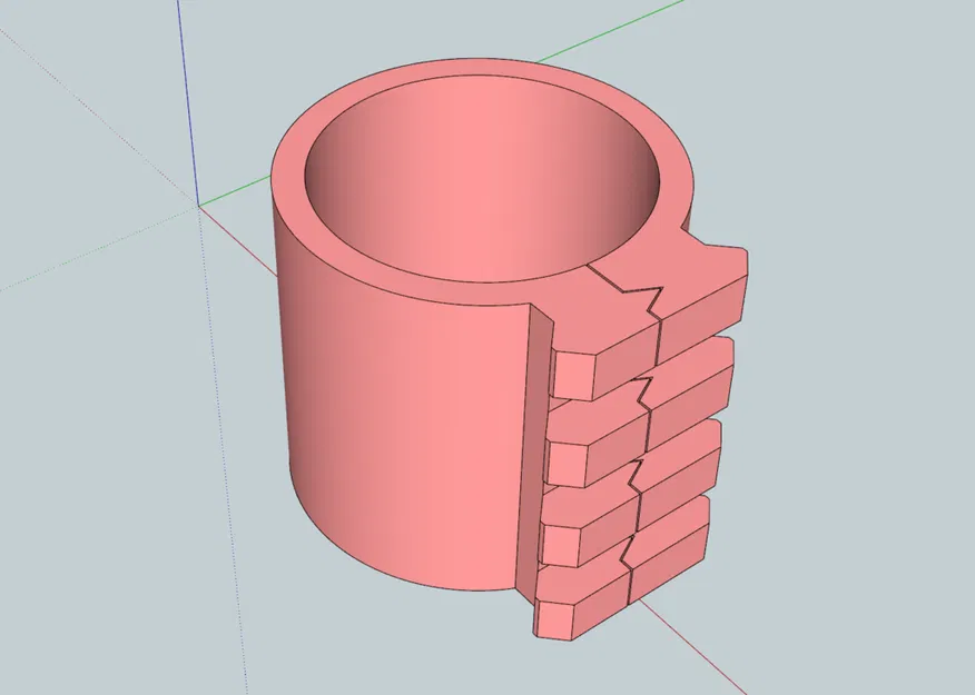 Đế Picatinny trên ống giảm thanh Hatsan MOD 25 Super Tactical để gắn bipod - Image 4