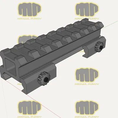Thanh Nâng Weaver Veber 015 - Cao 15mm