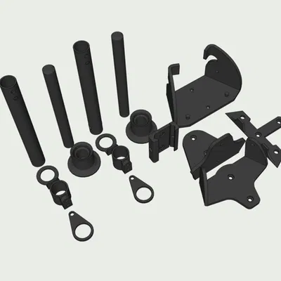 Bệ Đỡ Súng Hơi (Bipod) Cho Súng Khí Nén