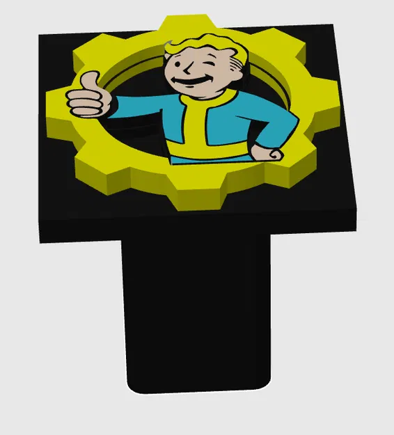 Bọc "Hitch Cover" Hình "Vault Boy" - Image 1