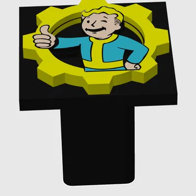 Bọc "Hitch Cover" Hình "Vault Boy"