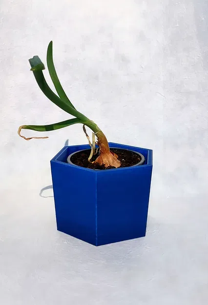 Chậu hoa hình lục giác 2.5 - Image 1