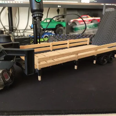 Mô hình Trailer Tỉ Lệ RC