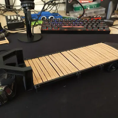 Mô hình Trailer Tỉ Lệ RC