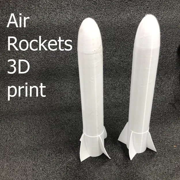 Tên Lửa Khí (Air Rocket) In 3D - Image 1