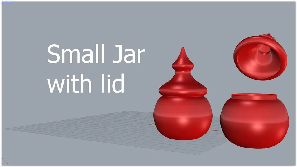 Hũ có nắp nhỏ - Image 1