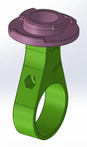 Pat Gắn Ghi Đông Xe Đạp Nhanh Cho DJI Osmo Action - Image 4