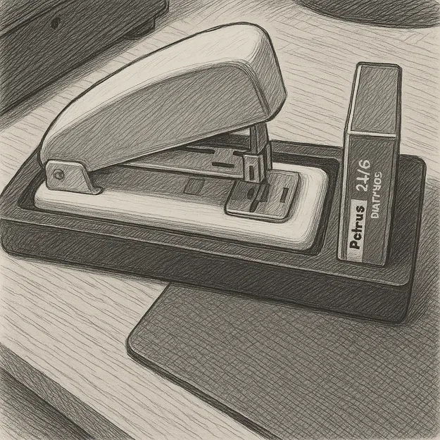 Giá Đỡ Máy Bấm Ghim Petrus 226 Theo Chuẩn Gridfinity - Image 1