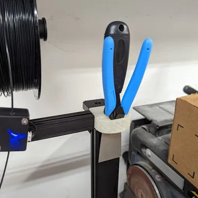 Kệ giữ dao cạo cho Creality Ender 3 S1 có tích hợp dao cắt