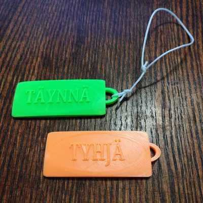 Biển Báo "Kyltti" Cho Bình Khí Lặn