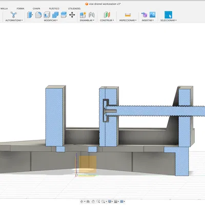 Máy kẹp Dremel workstation V1.1