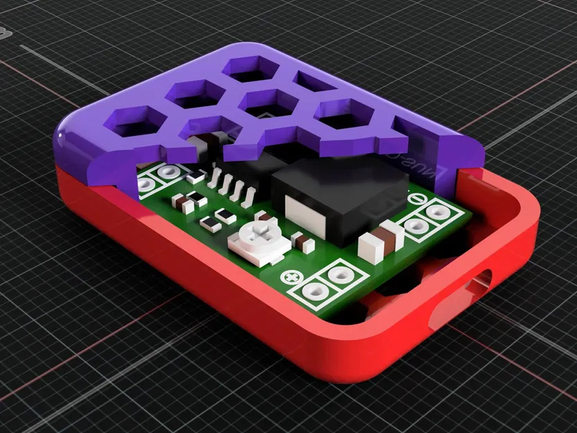 Vỏ case cho mạch hạ áp DC-DC MP1584EN - Image 1