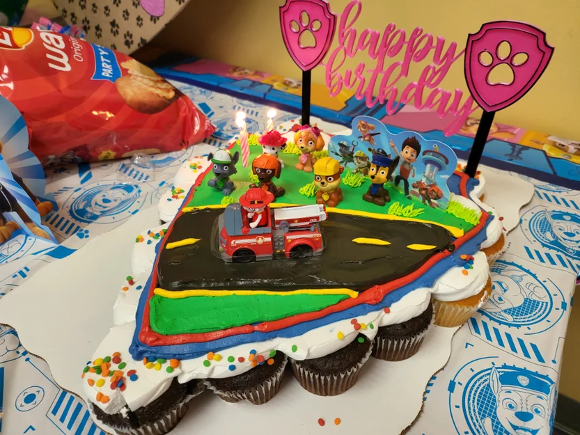 Biển Bánh Kem Paw Patrol - Image 1