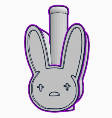 Đầu Hút Shisha / Hookah / Narguile Bad Bunny - Image 1