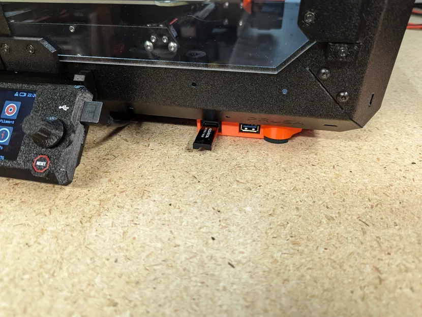 Giá đỡ USB dưới Vỏ máy Prusa - Image 1