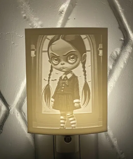 Đèn Ngủ Lithophane Thứ Tư - Image 1