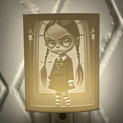 Đèn Ngủ Lithophane Thứ Tư