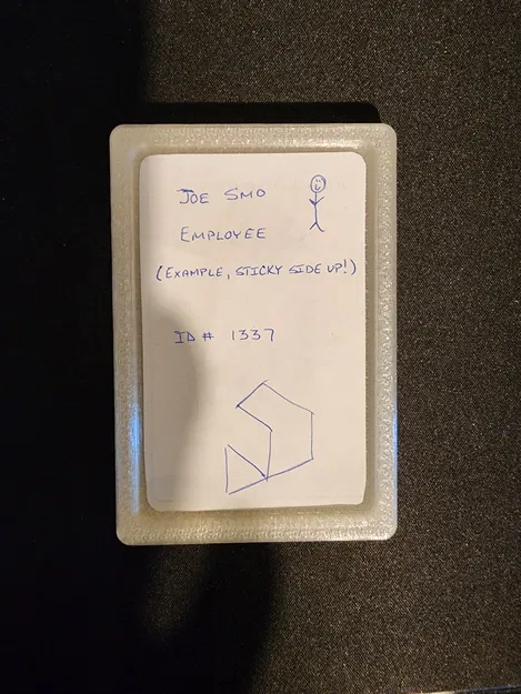 Khuôn Cắt và Hướng Dẫn Đặt Thẻ ID - Image 5