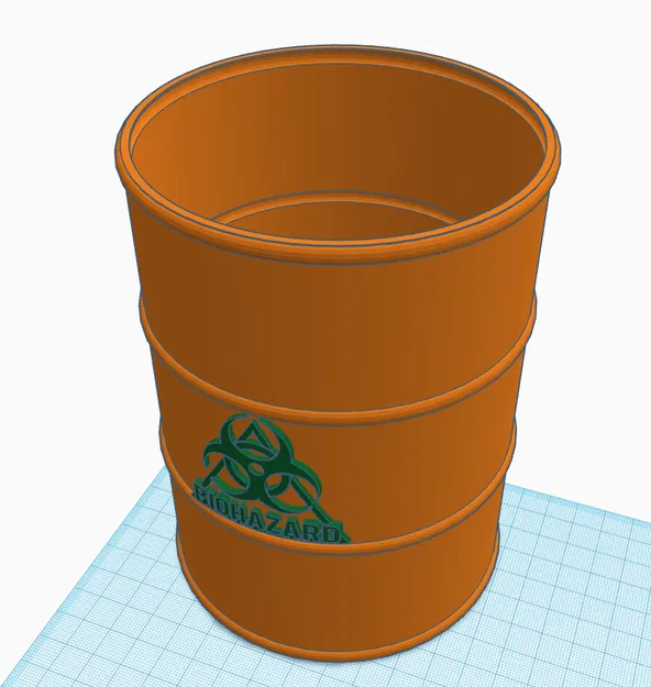 Thùng Rác Sinh Học (Biohazard Barrel) - Image 3