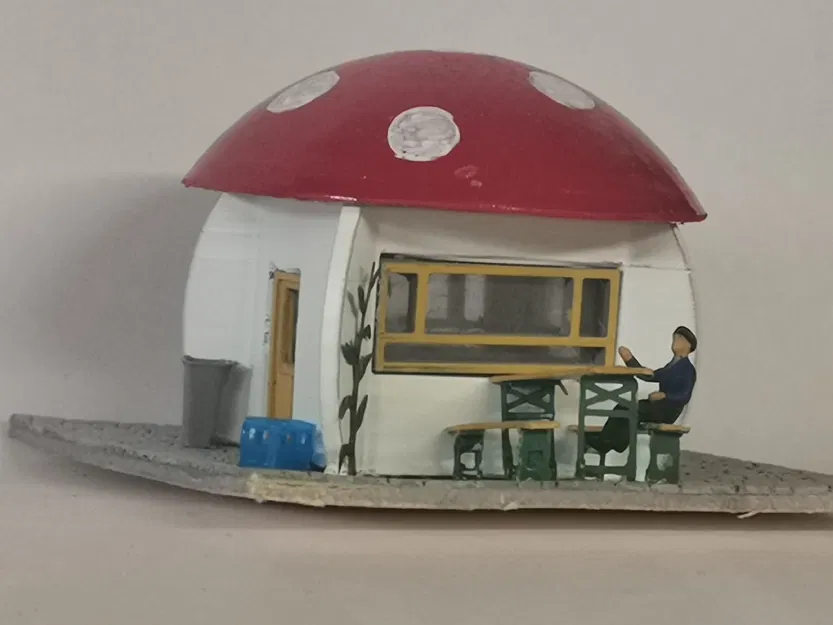 Bộ Bàn Ghế Bia - Biertischgarnitur Tỷ Lệ 1:32 - Image 1