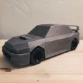 Tái Bản - Subaru Impreza 22b STI Phong Cách Low Poly - Thumbnail 1