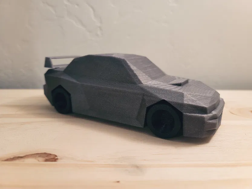 Tái Bản - Subaru Impreza 22b STI Phong Cách Low Poly - Image 3