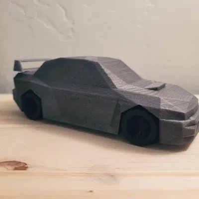 Tái Bản - Subaru Impreza 22b STI Phong Cách Low Poly