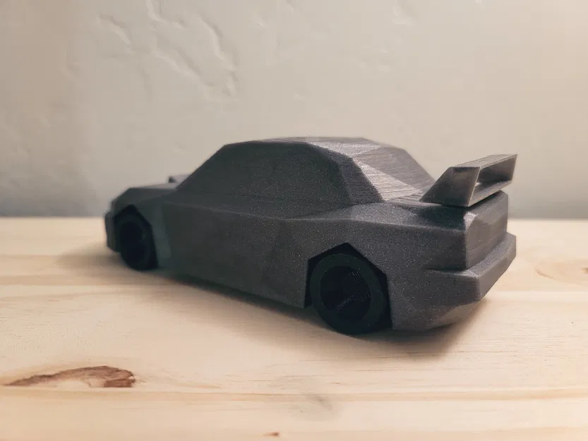 Tái Bản - Subaru Impreza 22b STI Phong Cách Low Poly - Image 6