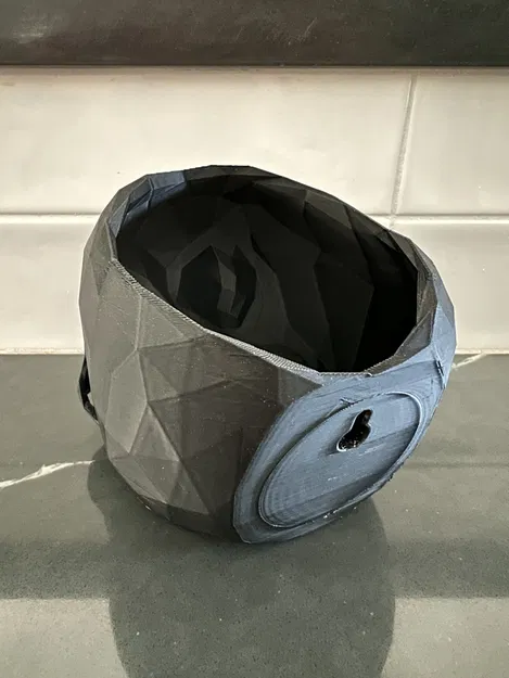 Hộp Sọ Low Poly Treo Tường Kèm Móc - Image 4