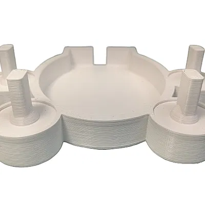 Chân đế Oral-B (sạc+4 đầu bàn chải)