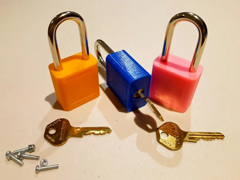 Monster Lock - Thân khóa thay thế Master Lock 410 LOTO không vít - Image 1