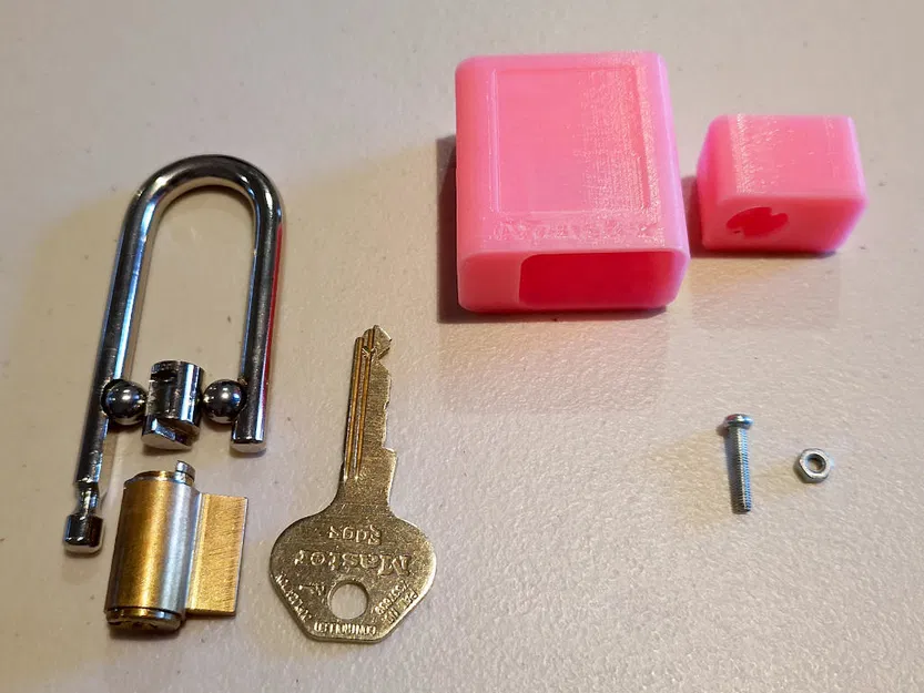 Monster Lock - Thân khóa thay thế Master Lock 410 LOTO không vít - Image 3