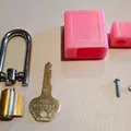 Monster Lock - Thân khóa thay thế Master Lock 410 LOTO không vít - Thumbnail 3
